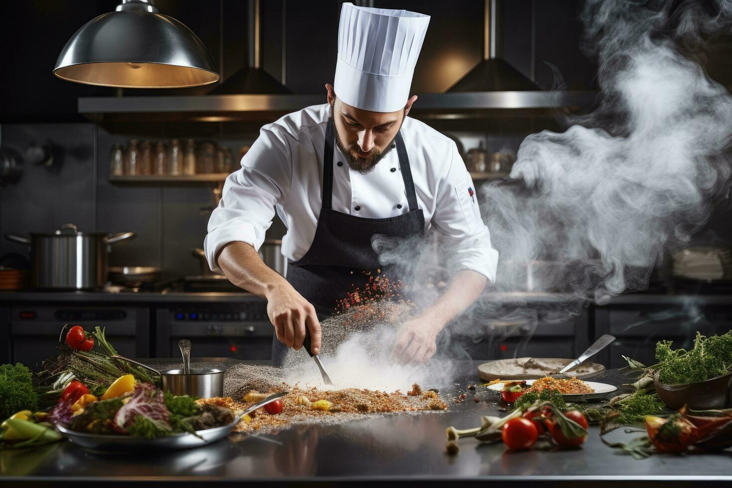 Chef Cooking
